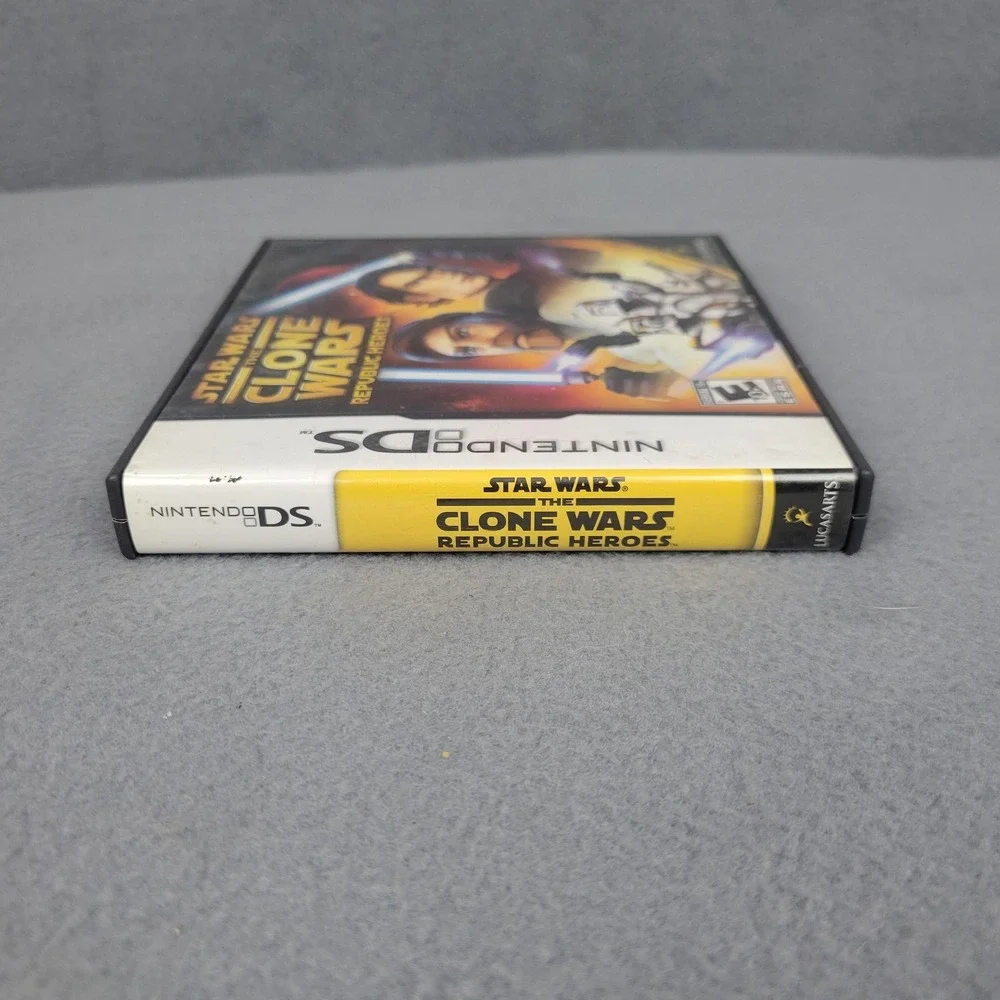 Star Wars The Clone‎ Wars Republic Heroes Nintendo DS Video Game Complete CIB
